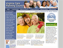 Tablet Screenshot of carevirginia.org